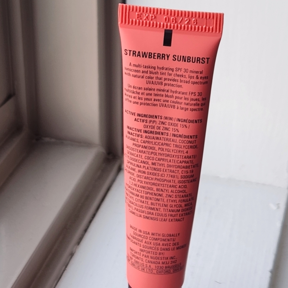 NIB NUDESTIX NUDESCREEN BLUSH TINT STRAWBERRY SUNSET - Picture 12 of 13